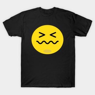 Headache Emoji Face T-Shirt